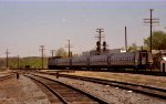 AMTK 268 leads a northbound passenger train past the signals